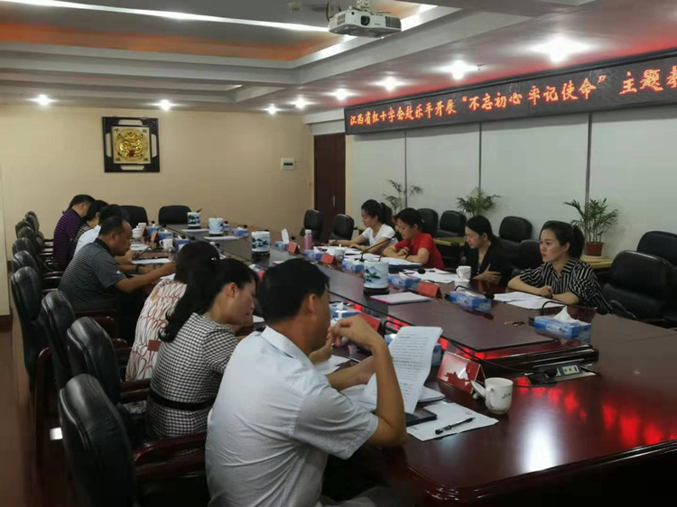 忆初心 话改革 促发展 ——省红十字会专职副会长戴莹一行来景德镇调研