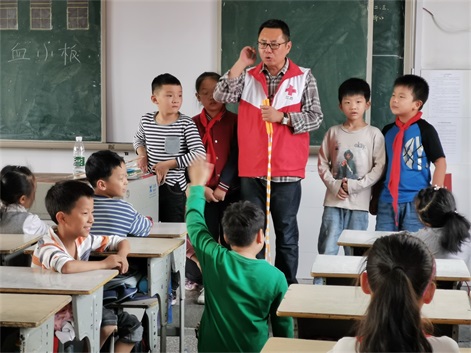红十字儿童生命安全教育走进乐平九小